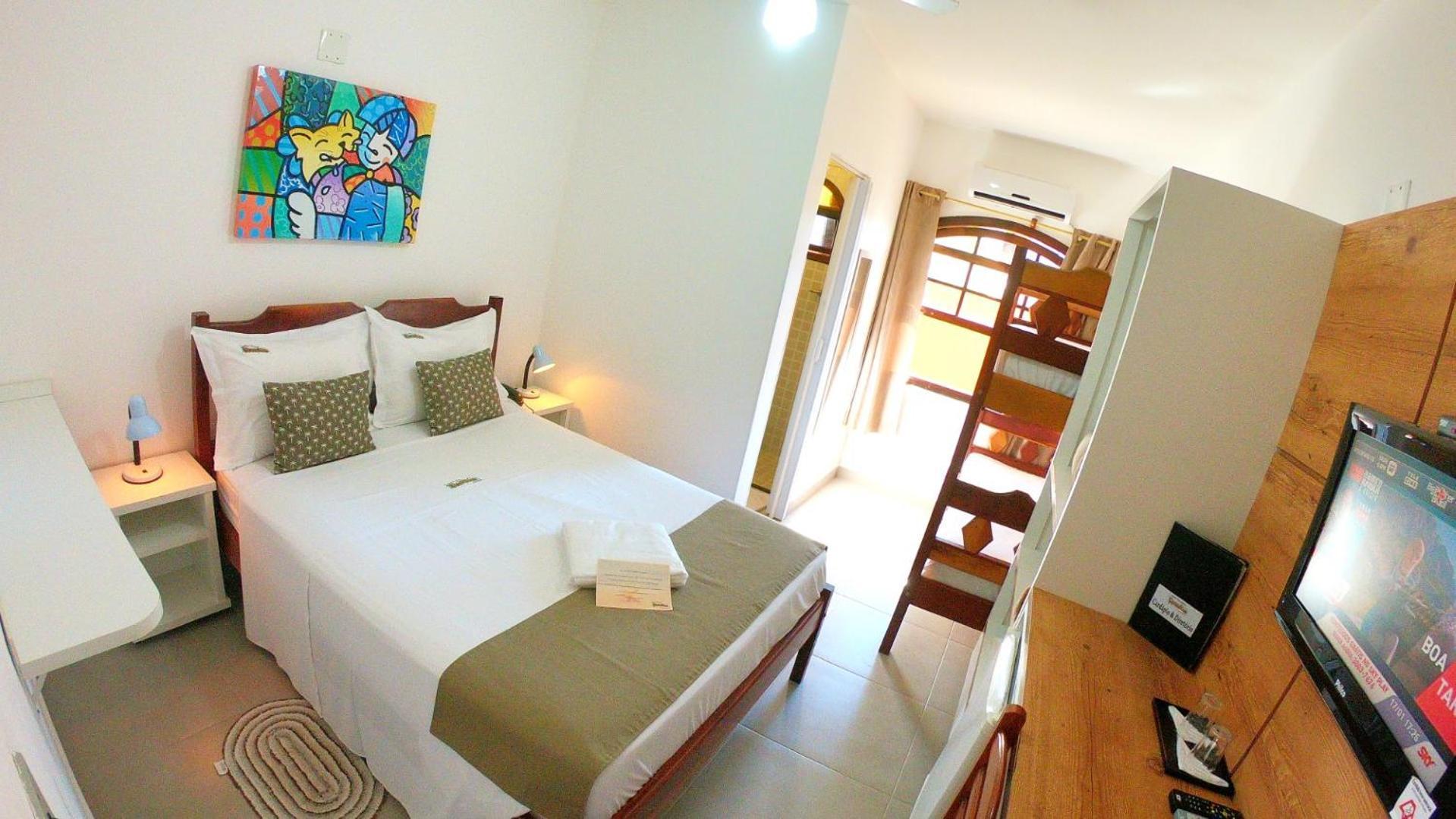 Hotel Pousada Paradise Caraguatatuba Bilik gambar
