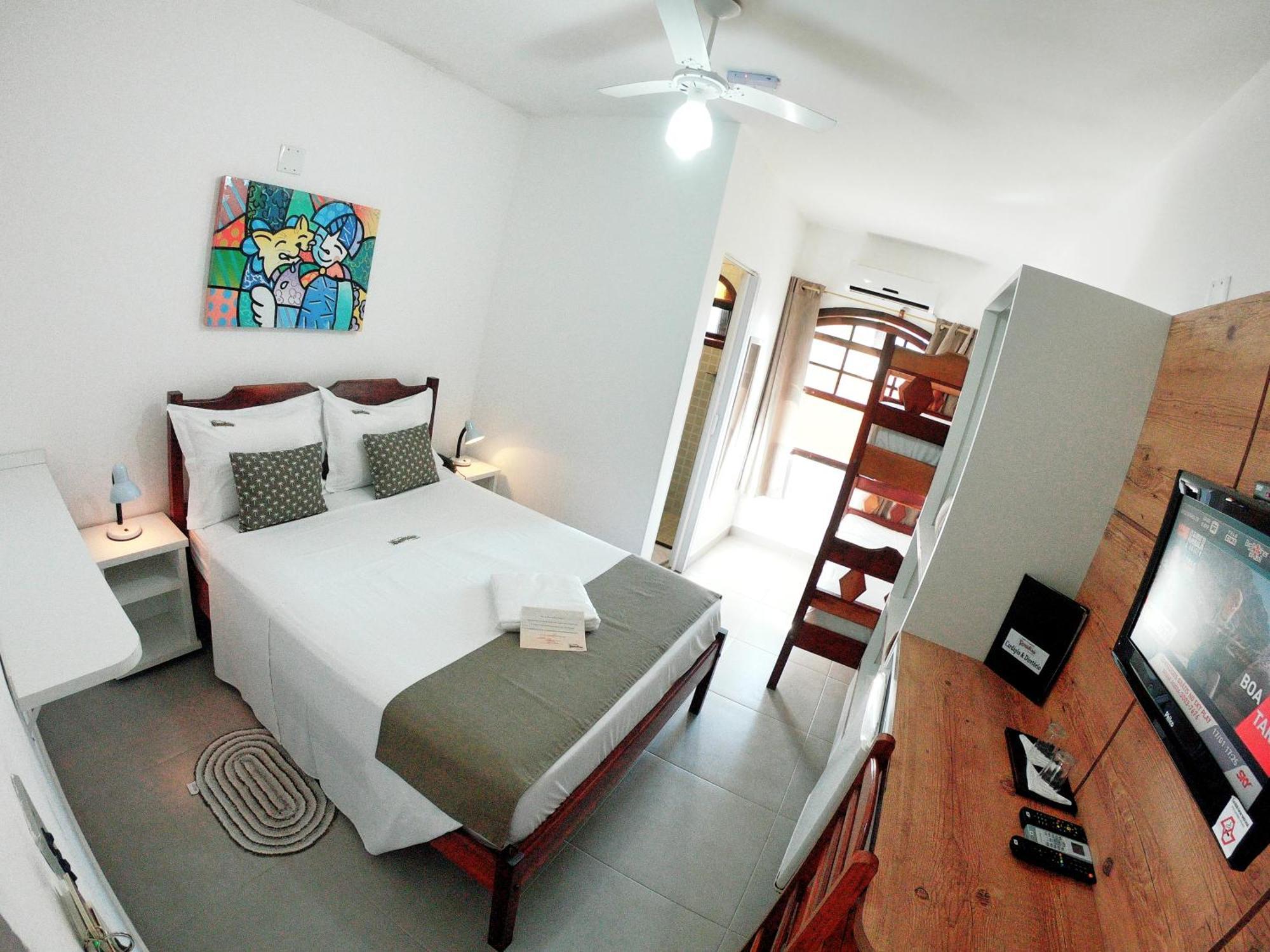 Hotel Pousada Paradise Caraguatatuba Bilik gambar